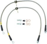 StopTech 02-06 Acura RSX Front SS Brake Lines - 950.40003