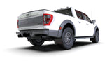Rally Armor 21-23 Ford F-150 Raptor Black UR Mud Flap w/ Metallic Black Logo - MF73-UR-BLK-MBK