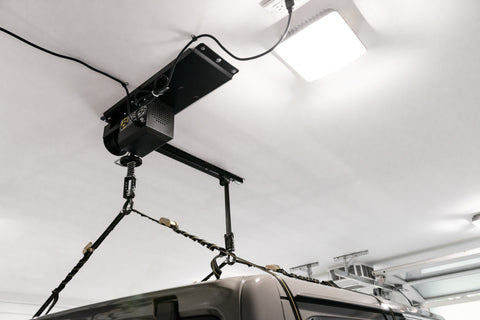 Bestop 18-26 Jeep Wrangler JL Hoss Hardtop Hoist (Black) - 42820-01