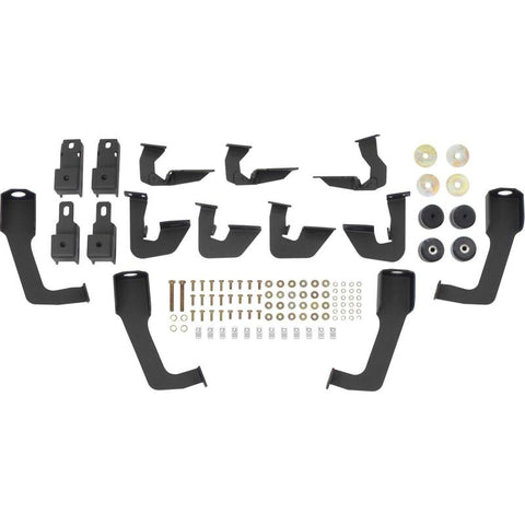 Westin/HDX 07-18 Chevrolet Silverado (Excl. Classic) 6.5ft. Bed Drop W2W Nerf Step Bars - Tex. Blk - 56-534575