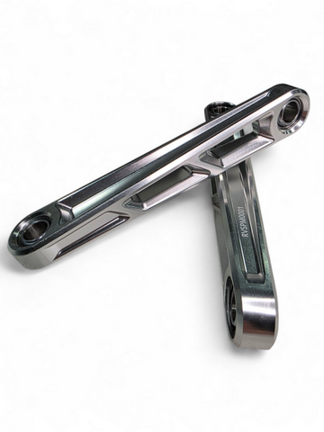 Elektric Offroad 2024+ Can Am Maverick R Front Sway Bar Links Anodized Clear - RVSPA0003-C