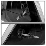 xTune Ford Ranger 93-97 Crystal Headlights w/ Corner Lights 4pcs Sets Black HD-JH-FR93-SET-BK - 9029363