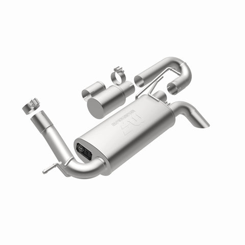 MagnaFlow 07-18 Jeep Wrangler JK Overland Series Axle-Back Exhaust System - 19668