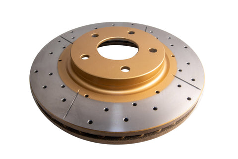 DBA 03-04 Infiniti M45 Front Drilled & Slotted Street Series Rotor - 2327X