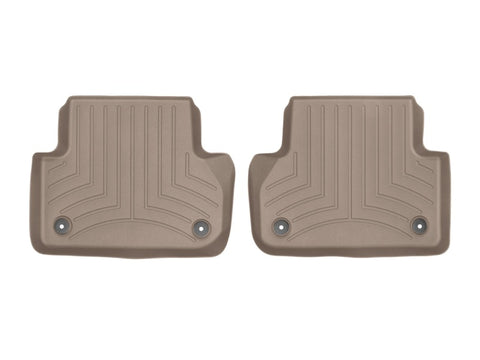WeatherTech 2017+ Audi A4 (Sedan) Rear FloorLiner - Tan - 459072