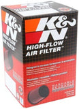 K&N Filter Universal Rubber Filter 3  Flange 4 1/2 Base inch 3 1/2 inch Top 5 3/4 inch Height - RU-5111