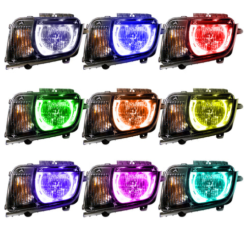 Oracle 10-13 Chevrolet Camaro SMD HL (Non-RS) - ColorSHIFT w/ RF Controller - 7003-330