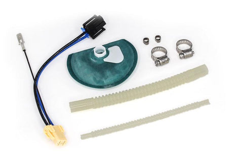 DeatschWerks 415LPH DW400 Fuel Pump w/9-1047 Install Kit 15-17 Ford Mustang V6/GT w/ 1/8in Venturi - 9-403-1047
