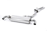 Audi - TT Mk2 TT RS Roadster 2.5-litre TFSI quattro - 2009 to 2014 - Cat-Back {Resonated (quieter). Uses OE Tips and includes Active Exhaust Valve (works with Sport button to release extra sound when required)} - SSXAU227