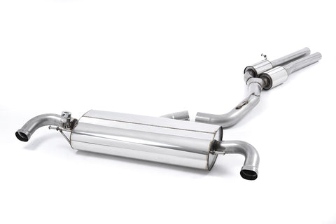 Audi - TT Mk2 TT RS Roadster 2.5-litre TFSI quattro - 2009 to 2014 - Cat-Back {Resonated (quieter). Uses OE Tips and includes Active Exhaust Valve (works with Sport button to release extra sound when required)} - SSXAU227