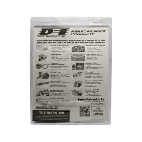 DEI Protect-A-Sleeve 1/2in ID x 3ft Universal - Titanium - 10590