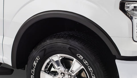 Bushwacker 15-17 Ford F-150 OE Style Flares 2pc Not Compatible w/ Technology Package 68T - Black - 20095-02