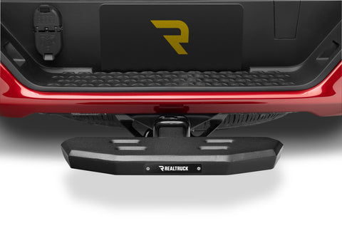 Go Rhino RB20 Slim Hitch Step - 18in. Long /  Universal (Fits 2in. Receivers) - Tex. Blk - RB620SPC