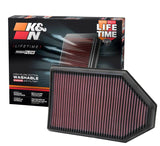 K&N Replacement Air Filter for 11 Chrysler 300/300C / Challenger 3.6L/5.7L/6.4L / Charger 3.6L/5.7L - 33-2460