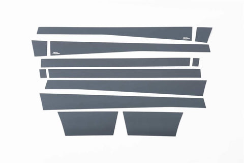 Putco 10-18 RAM 2500/3500 Crew Cab 8ft- 5.5in w/o Factory Flares 12pcs Black Platinum Rocker Panels - 9751305BP