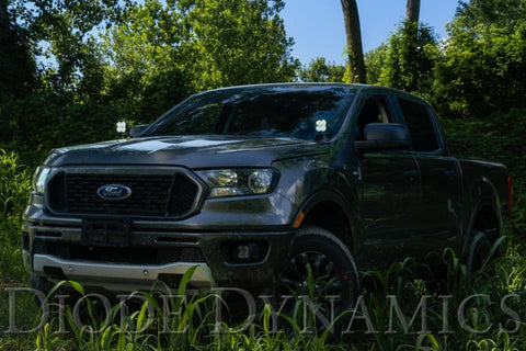 Diode Dynamics 19-21 Ford Ranger Stage Series 2in LED Ditch Light Kit Sport - White Combo - DD6587