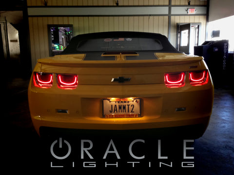 Oracle Chevy Camaro 10-13 Afterburner 2.0 Tail Light Halo Kit - Red - 2534-003