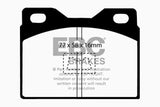 EBC 76-85 Porsche 924 2.0 Redstuff Front Brake Pads - DP3220C