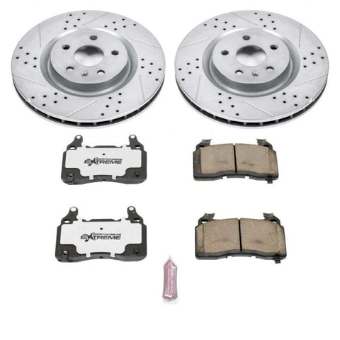 Power Stop 10-15 Chevrolet Camaro Front Z26 Street Warrior Brake Kit - K5602-26