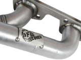 aFe Twisted Steel Header SS-409 HDR Jeep Wrangler JK 07-11 V6 3.8L - 48-46203