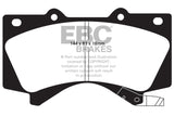 EBC 08+ Lexus LX570 5.7 Yellowstuff Front Brake Pads - DP41815R