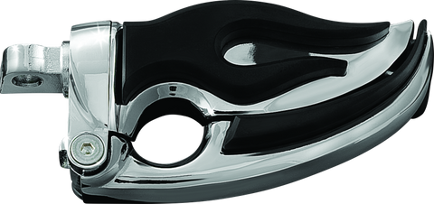 Kuryakyn Flamin Switchblade With Male Mount Adapter Chrome - 4411