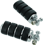 Kuryakyn ISO Peg Large With Male Adapter Chrome (Pair) - 8002