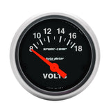 Autometer Sport-Comp 67-72 Chevy Truck C/K/K5/Suburban Dash Kit 6pc Tach/MPH/Fuel/Oil/WTMP/Volt - 7032-SC