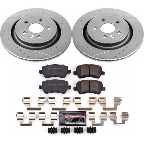 Power Stop 11-18 Volvo S60 Rear Z23 Evolution Sport Brake Kit - K4702