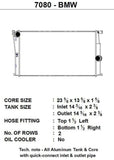 CSF BMW 2 Seires (F22/F23) / BMW 3 Series (F30/F31/F34) / BMW 4 Series (F32/F33/F36) M/T Radiator - 7080