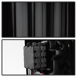 Spyder 07-16 Jeep Wrangler Verison 2 Light Bar LED Tail Lights - Smoke (ALT-YD-JWA07V2-LBLED-BSM) - 5084781