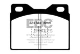 EBC 76-85 Porsche 924 2.0 Greenstuff Front Brake Pads - DP2220