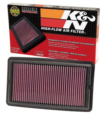 K&N Replacement Panel Air Filter for 2014-2015 Acura MDX 3.5L V6 - 33-5013