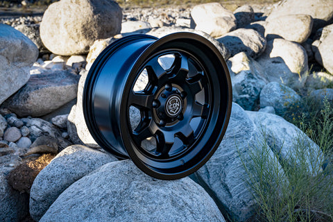 ICON Nuevo 17x8.5 / 5x150 / 25mm Offset / 5.75in BS Satin Black Wheel - 8117855557SB