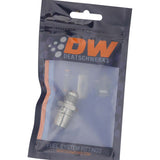 DeatschWerks 6AN Male Flare to Toyota Module Quick Connect - Anodized DW Titanium - 6-02-0127