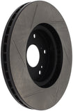 StopTech Power Slot Slotted 99-08 Acura TL (STD Caliper) / 01-03 CL / 04-09 TSX Front Left Rotor - 126.40046SL