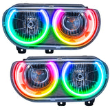 Oracle 08-14 Dodge Challenger SMD HL (Non-HID) - ColorSHIFT w/o Controller - 7720-334