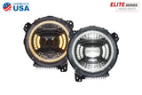 Diode Dynamics 18-23 Jeep JL Wrangler Elite LED Headlamps - DD5166