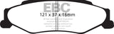 EBC 03-04 Cadillac XLR 4.6 Bluestuff Rear Brake Pads - DP51160NDX