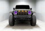 Oracle Oculus Bi-LED Projector Headlights for Jeep JL/Gladiator JT - w/ Simple Controller - 5839-504-B