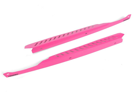 PERRIN 08-14 Subaru WRX/STI Fender Shroud Set - Hyper Pink - PSP-ENG-549HP