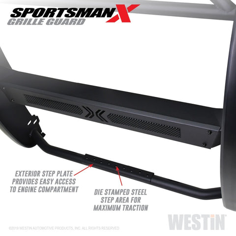 Westin 15-20 Ford F150 Sportsman X Grille Guard - Textured Black - 40-33835