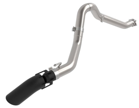 aFe 2021+ Jeep Gladiator V6-3.0L (td) Vulcan Series 3in 304SS HT DPF-Back Exhaust System - Black Tip - 49-38094-B