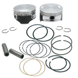 S&S Cycle 1999+ BT 106in Forged Stroker Pistons - Plus .010in - 92-1211