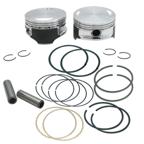 S&S Cycle 1999+ BT 106in Forged Stroker Pistons - Plus .010in - 92-1211