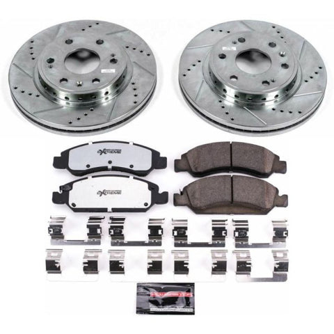 Power Stop 08-19 Chevrolet Tahoe Front Z36 Truck & Tow Brake Kit - K5519-36