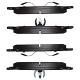 DFC 02-05 Mercury Mountaineer Rear 4000 Hybridynamic Brake Pads - 4000-0881-00