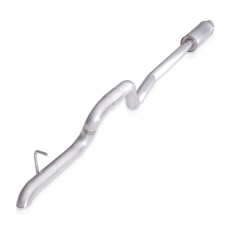 Stainless Works 2018+ Jeep Wrangler JL 304SS Factory Connect 2.5in Cat Back Dump Exhaust System - JPJLUCBD