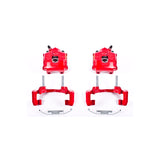 Power Stop 2000 BMW 323Ci Rear Red Calipers w/Brackets - Pair - S2640