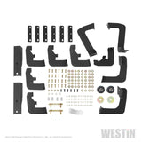Westin/HDX 09-18 Dodge/Ram 1500 Crew Cab (5.5ft Bed) Drop Wheel to Wheel Nerf Step Bars - Txt Black - 56-534315